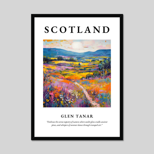 Poster of Glen Tanar, Scotland.