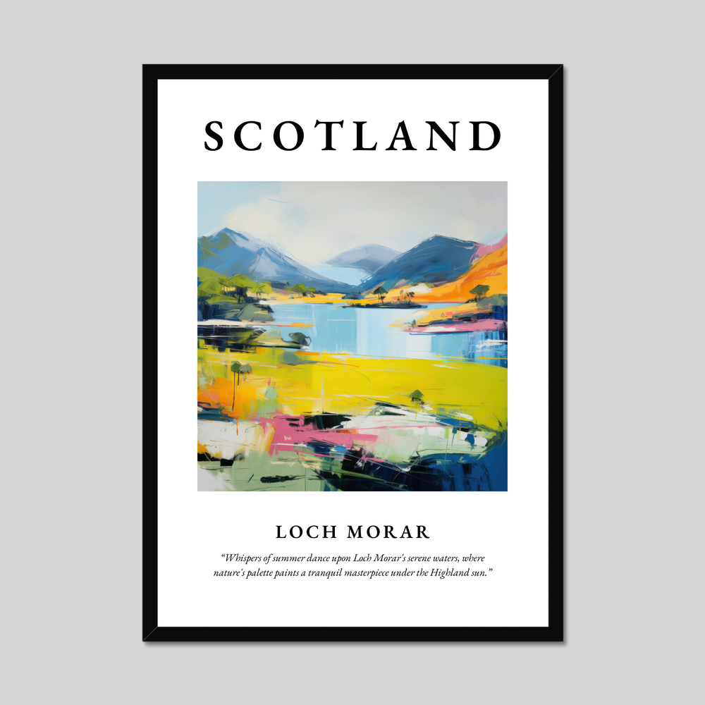 Poster of Loch Morar, Scotland.