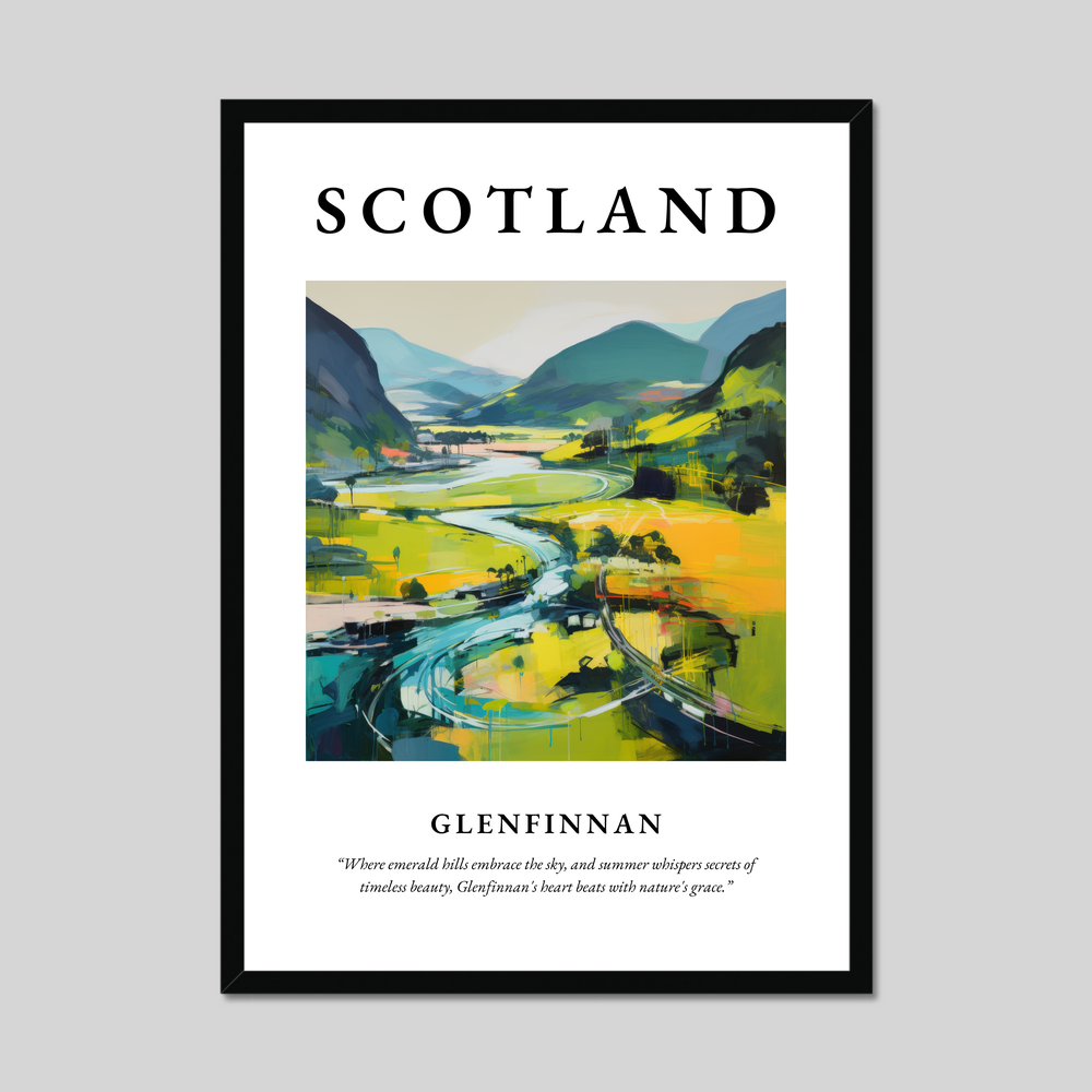 Poster of Glenfinnan, Scotland.