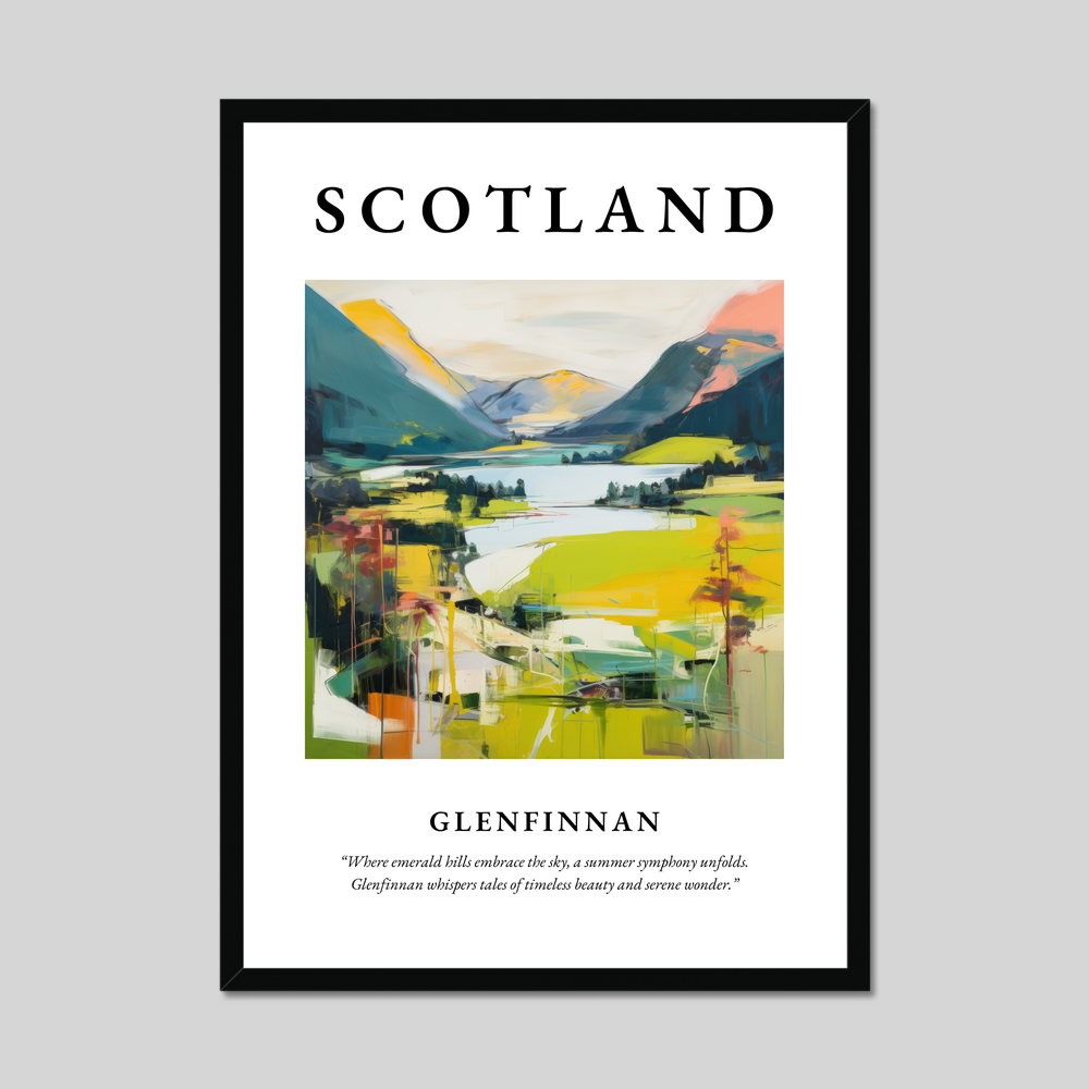 Poster of Glenfinnan, Scotland.