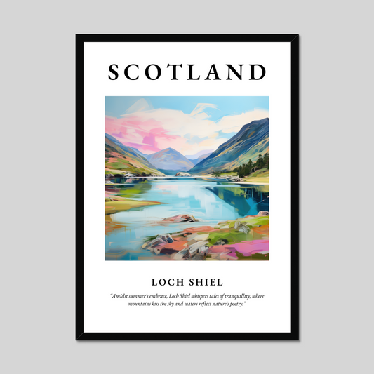 Poster of Loch Shiel, Scotland.