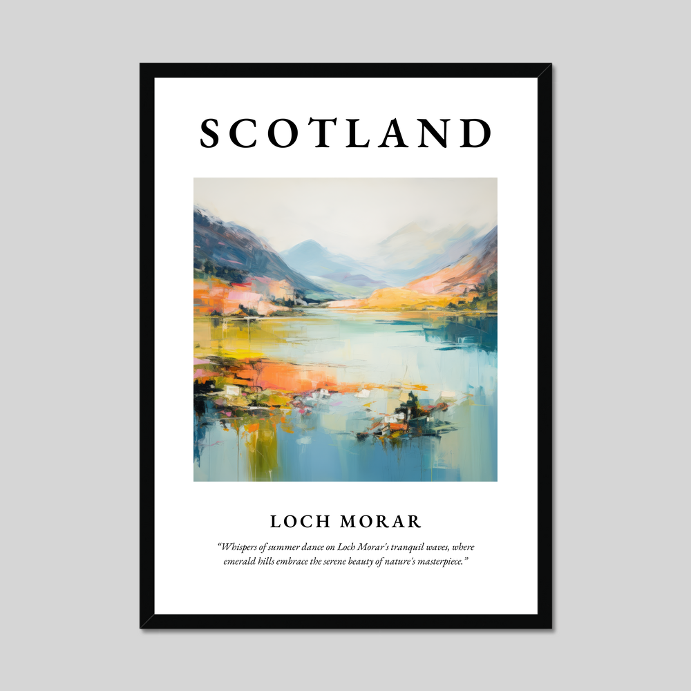 Poster of Loch Morar, Scotland.