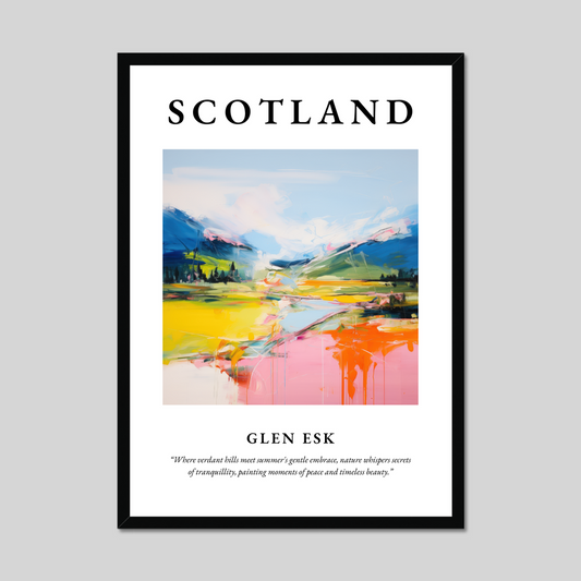 Poster of Glen Esk, Scotland.