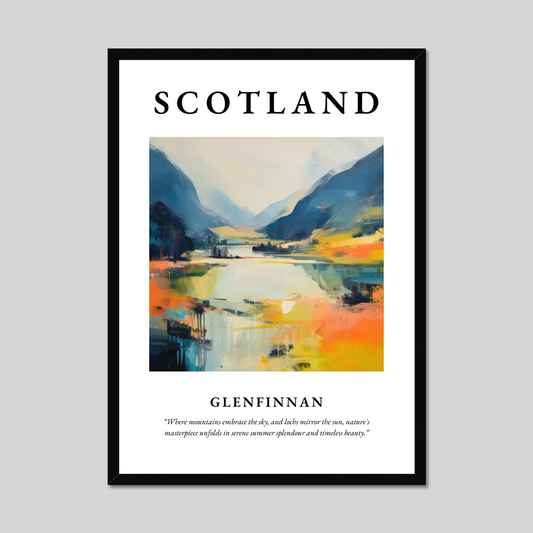 Poster of Glenfinnan, Scotland.