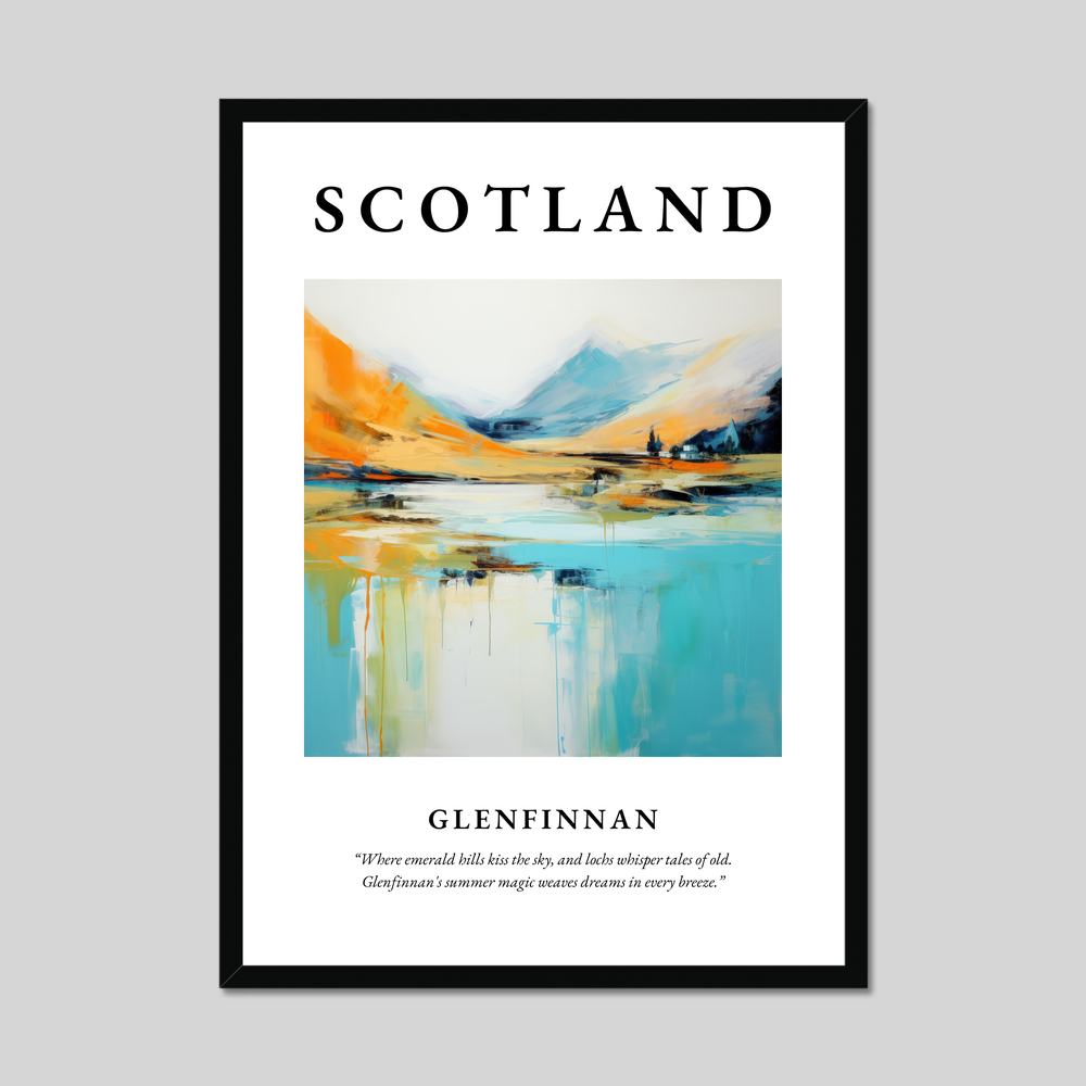 Poster of Glenfinnan, Scotland.