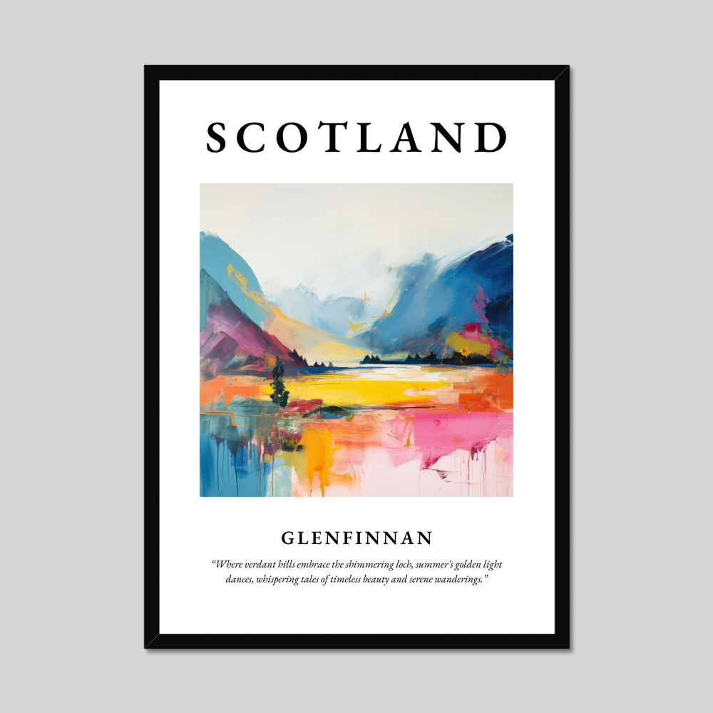 Poster of Glenfinnan, Scotland.