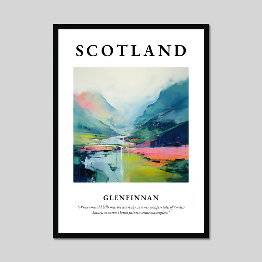 Poster of Glenfinnan, Scotland.