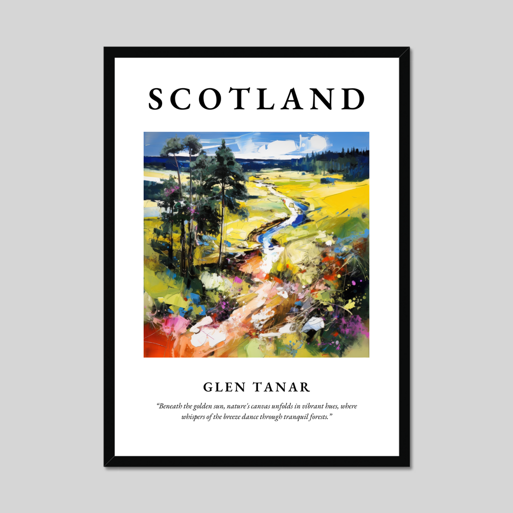 Poster of Glen Tanar, Scotland.