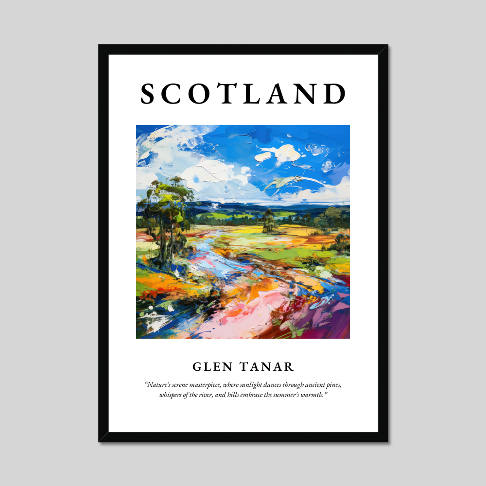 Poster of Glen Tanar, Scotland.