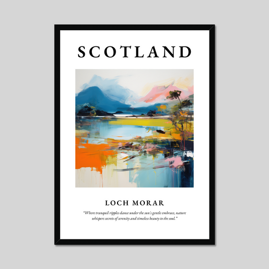 Poster of Loch Morar, Scotland.