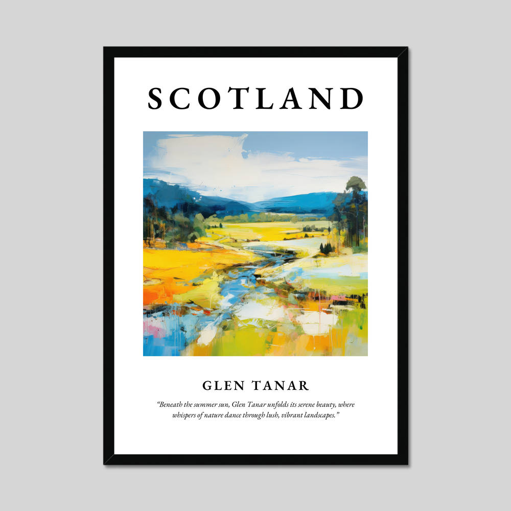 Poster of Glen Tanar, Scotland.