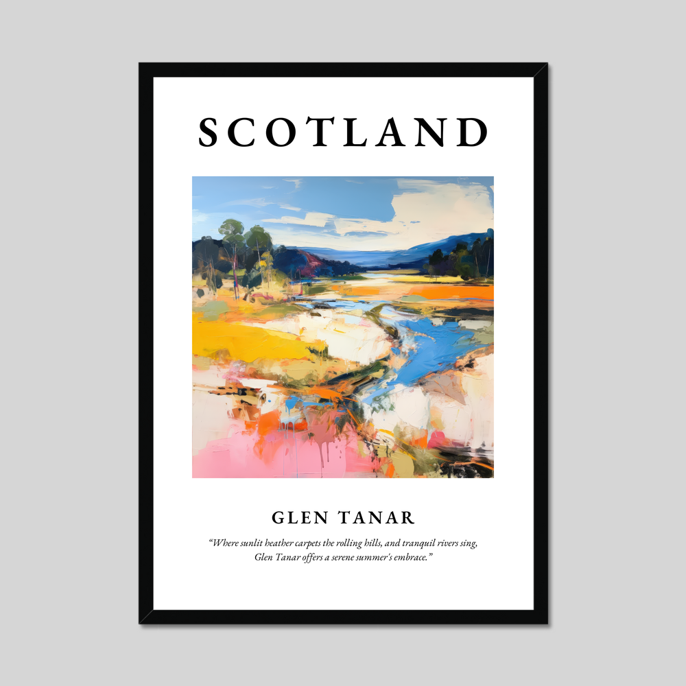 Poster of Glen Tanar, Scotland.