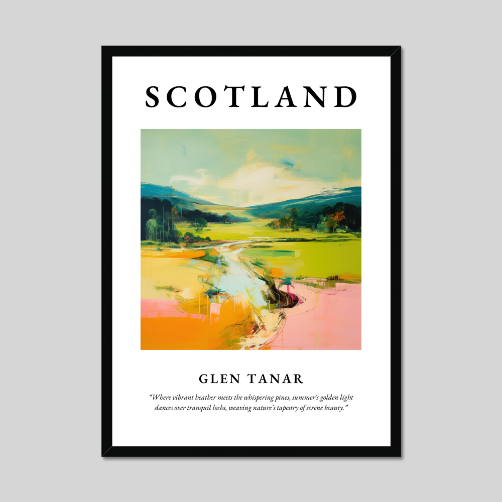 Poster of Glen Tanar, Scotland.