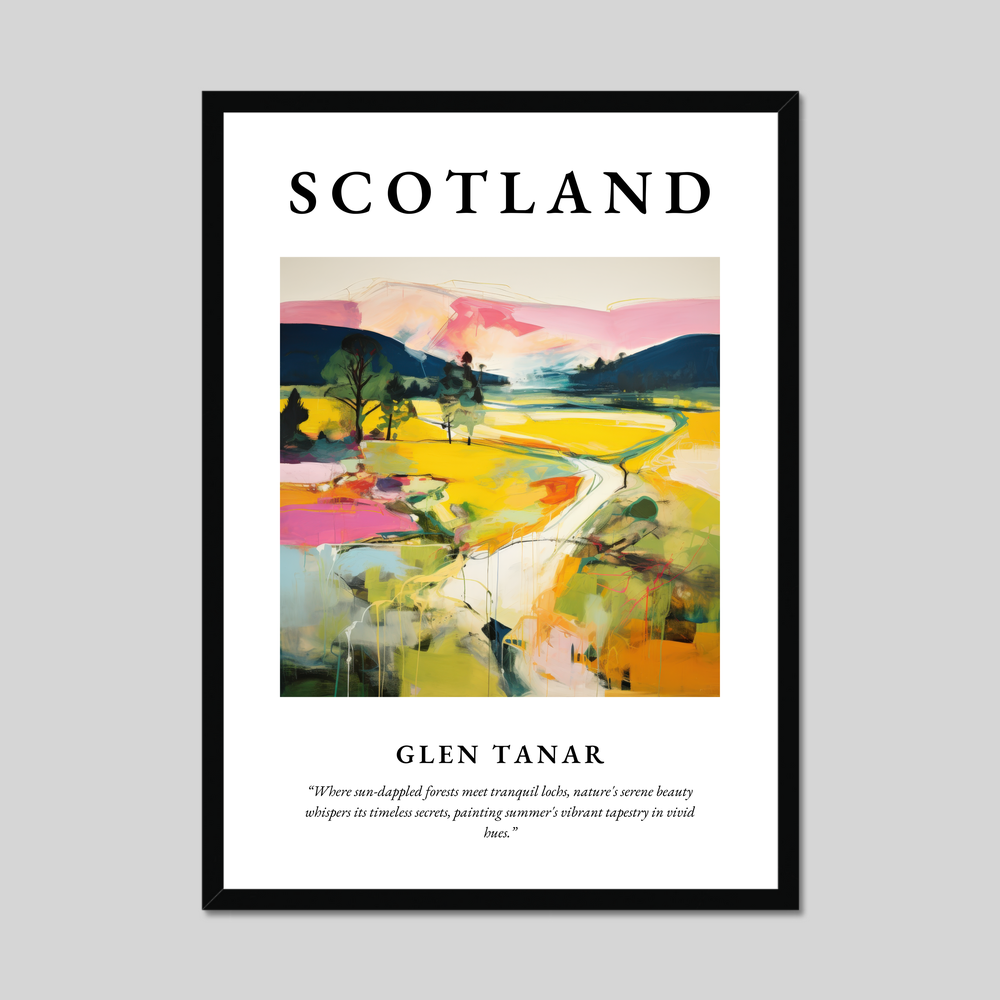 Poster of Glen Tanar, Scotland.