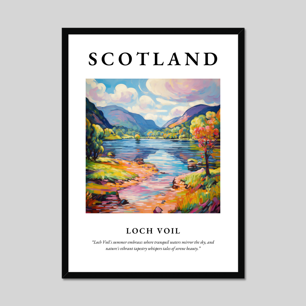 Poster of Loch Voil, Scotland.