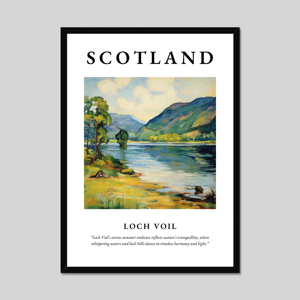 Poster of Loch Voil, Scotland.