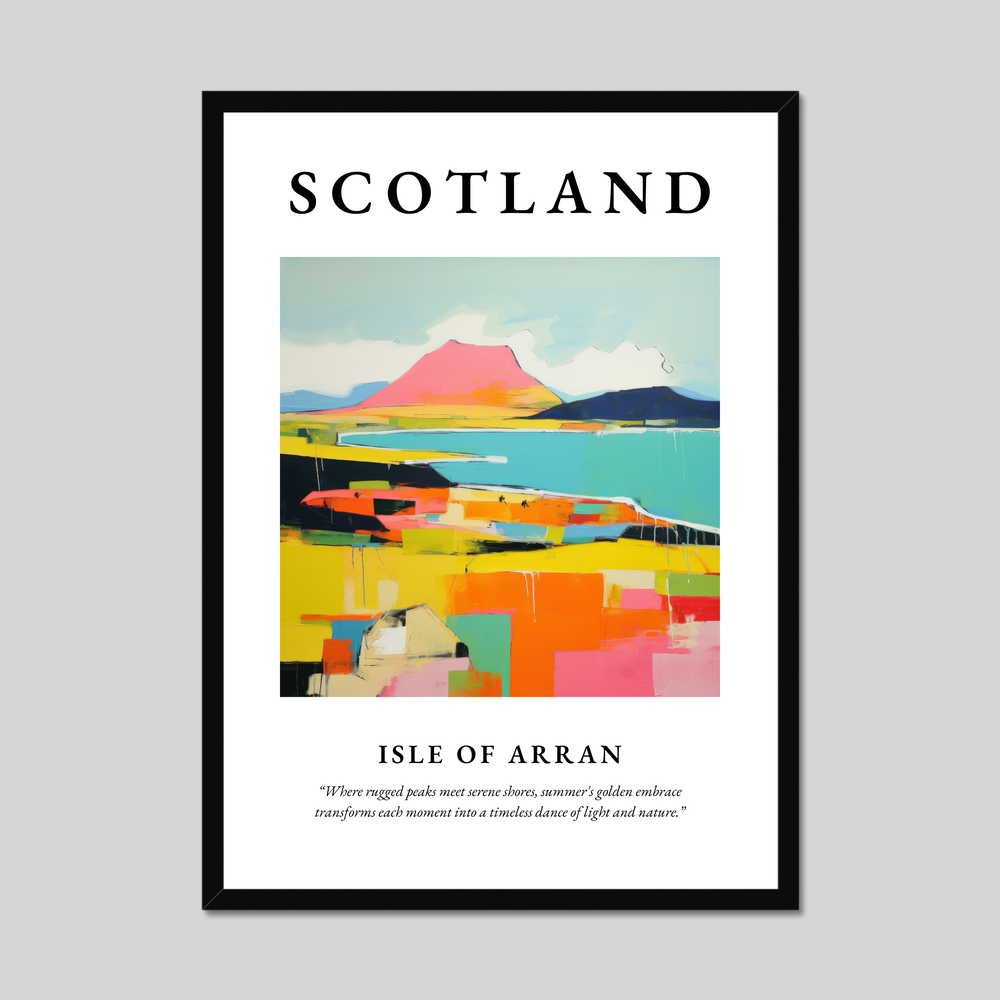 Poster of Isle of Arran, Scotland.