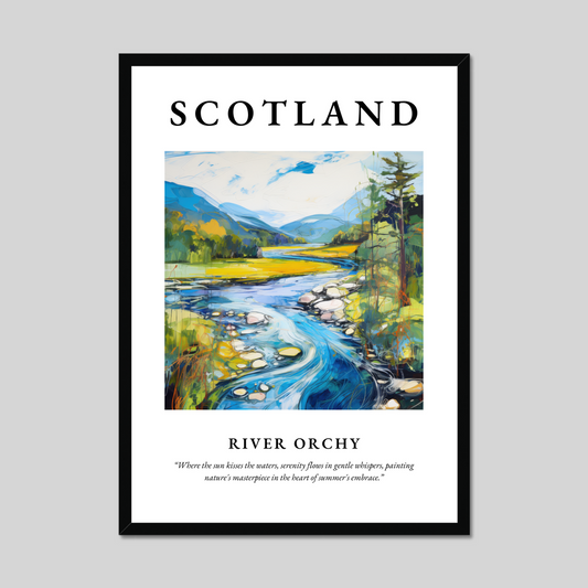 Poster of River Orchy, Scotland.