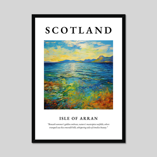 Poster of Isle of Arran, Scotland.