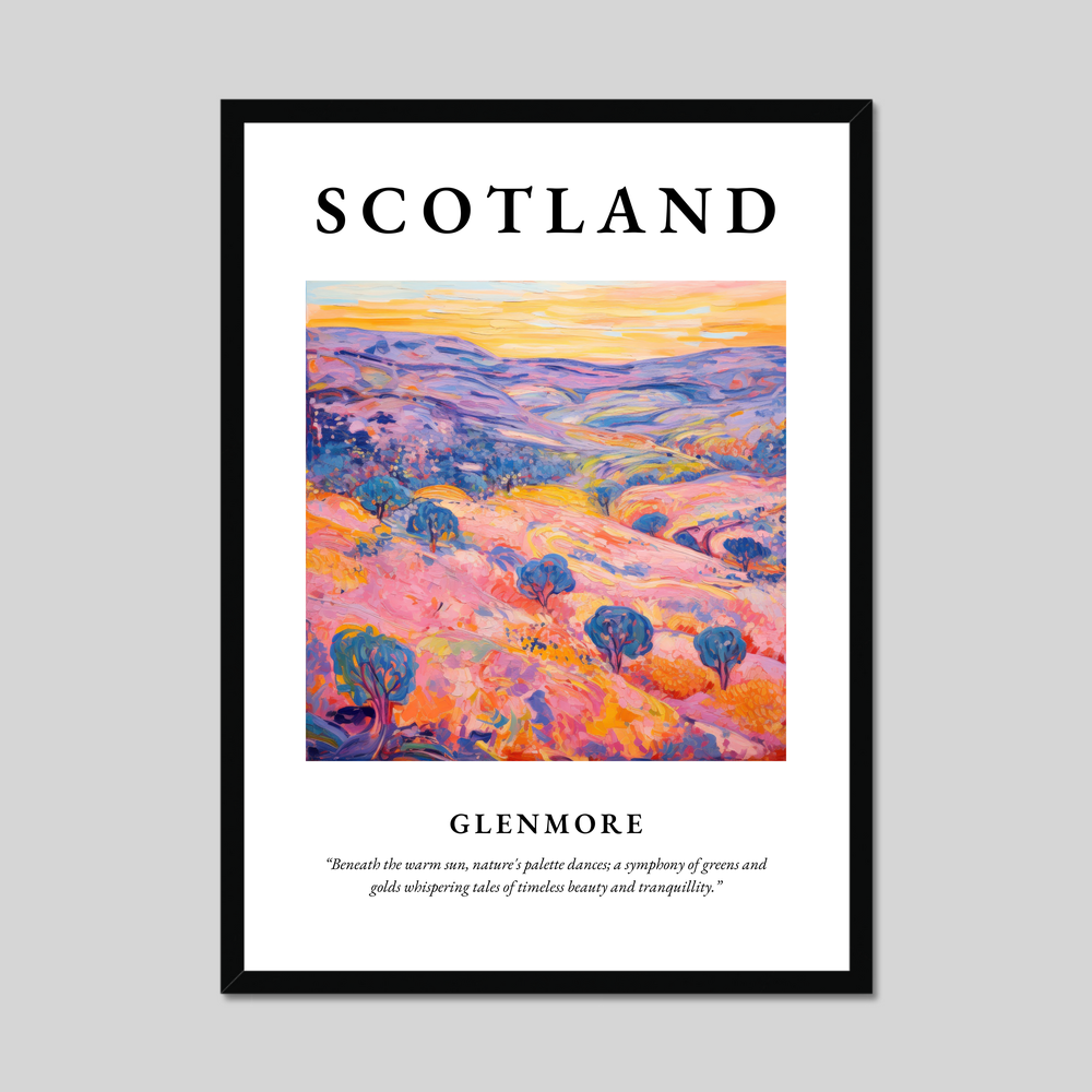 Poster of Glenmore, Scotland.