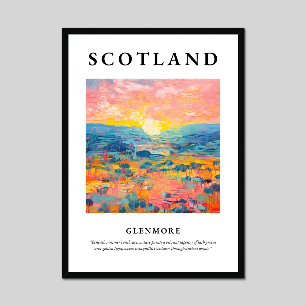 Poster of Glenmore, Scotland.