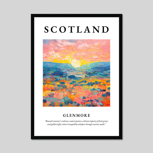 Poster of Glenmore, Scotland.