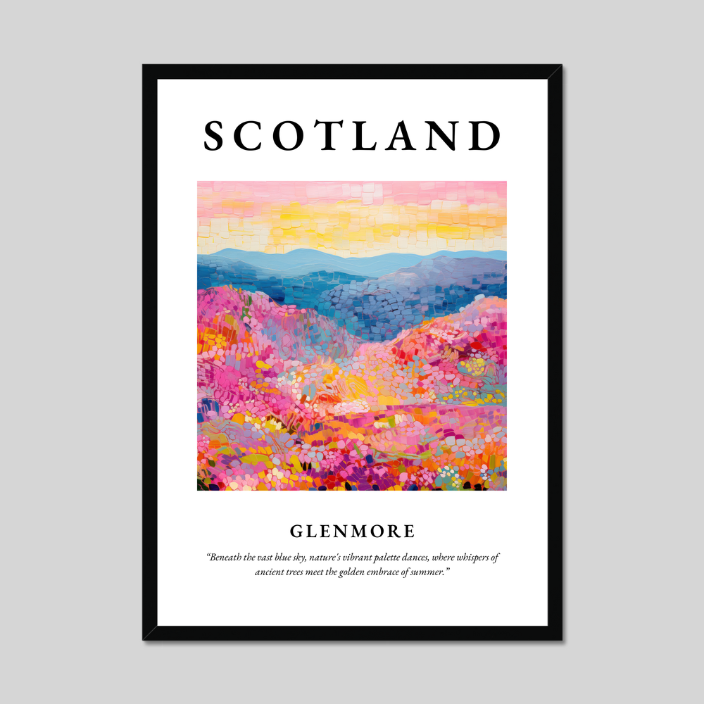 Poster of Glenmore, Scotland.