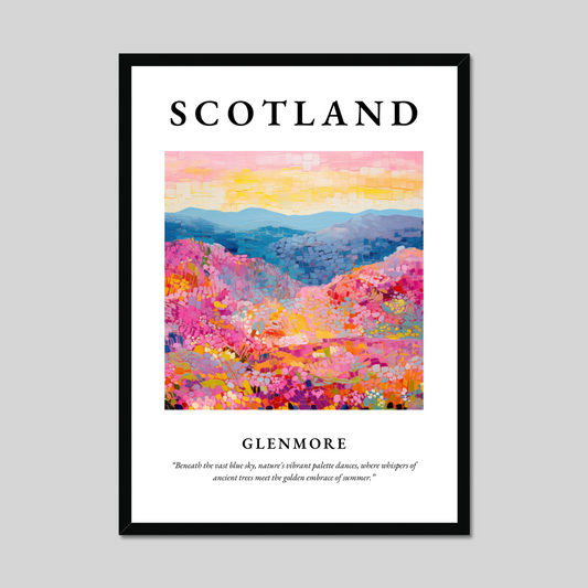 Poster of Glenmore, Scotland.