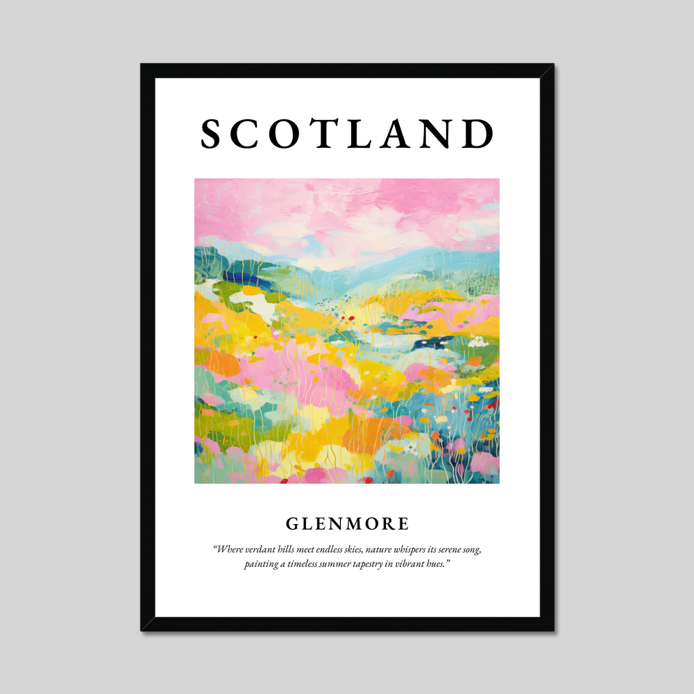 Poster of Glenmore, Scotland.