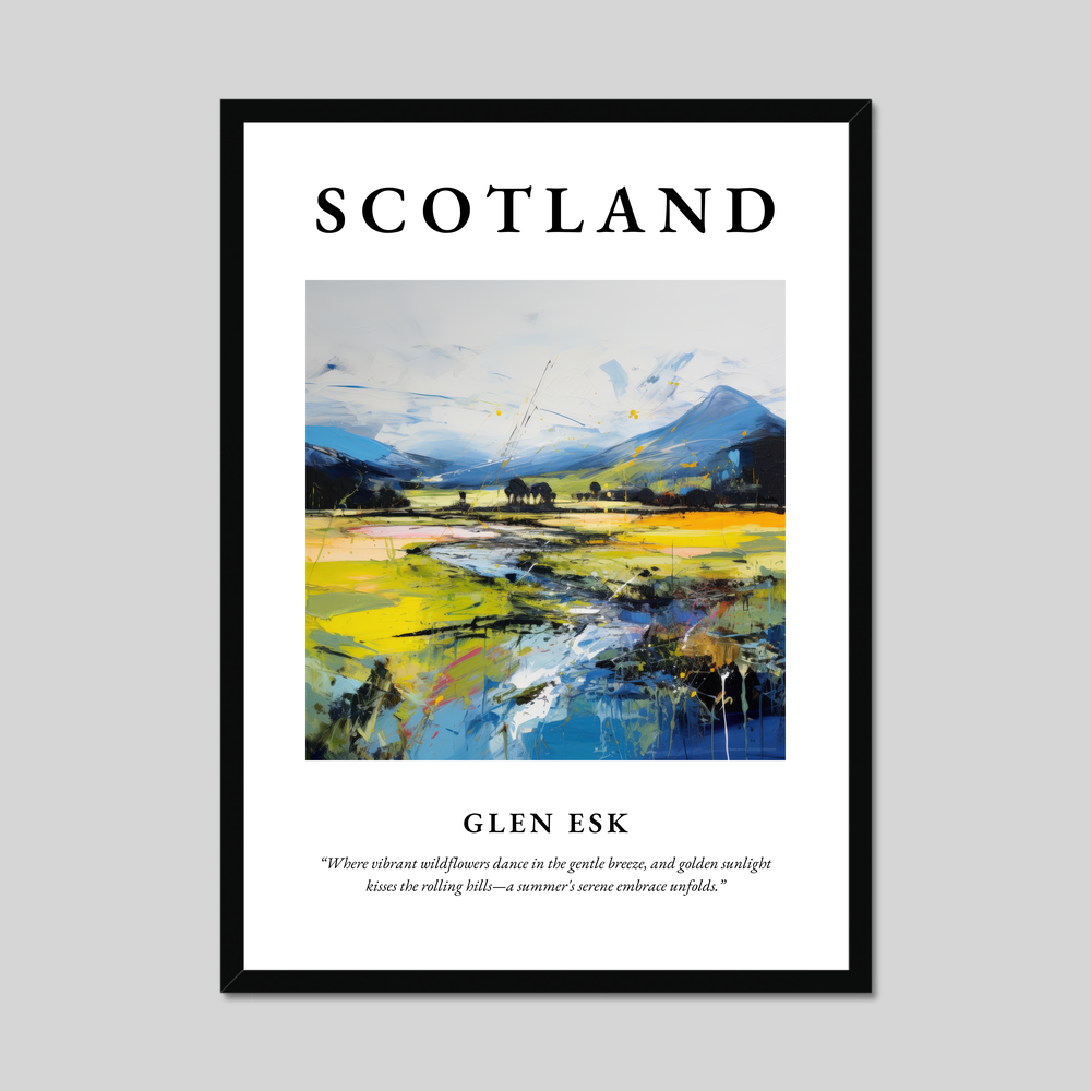 Poster of Glen Esk, Scotland.