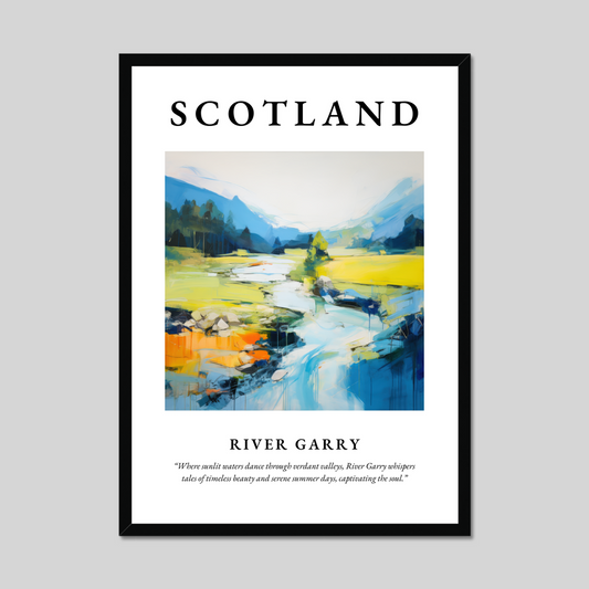 Poster of River Garry, Scotland.