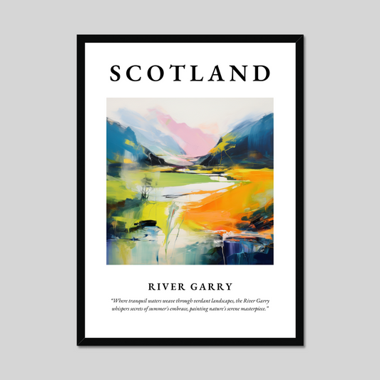 Poster of River Garry, Scotland.