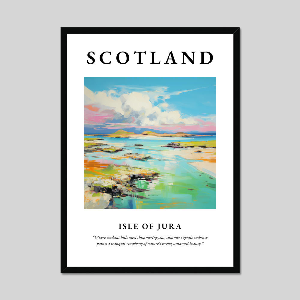 Poster of Isle of Jura, Scotland.