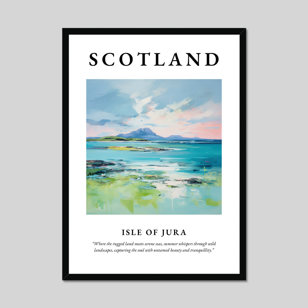 Poster of Isle of Jura, Scotland.