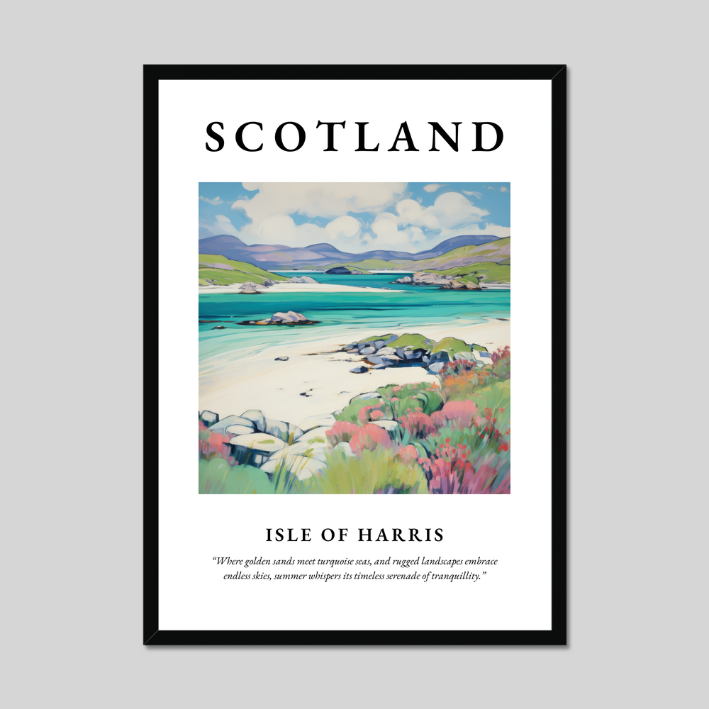 Poster of Isle of Harris, Scotland.