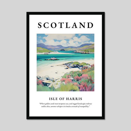 Poster of Isle of Harris, Scotland.