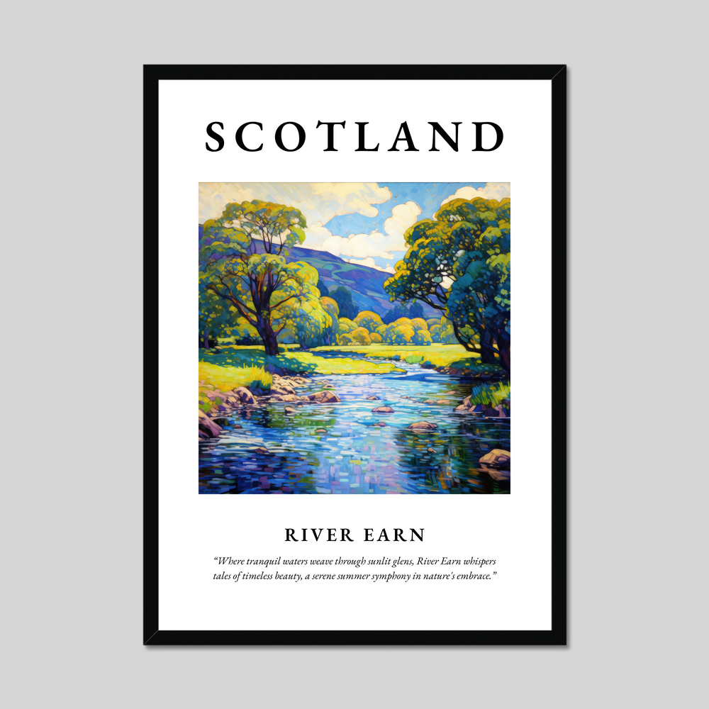 Poster of River Earn, Scotland.