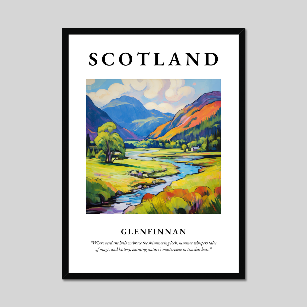 Poster of Glenfinnan, Scotland.