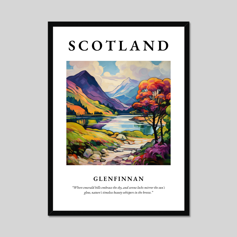 Poster of Glenfinnan, Scotland.