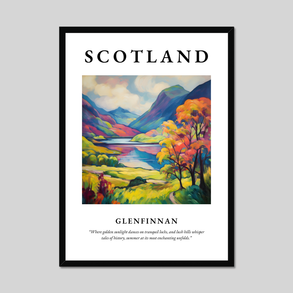 Poster of Glenfinnan, Scotland.