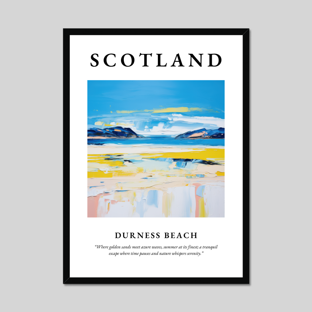 Poster of Durness Beach, Scotland.