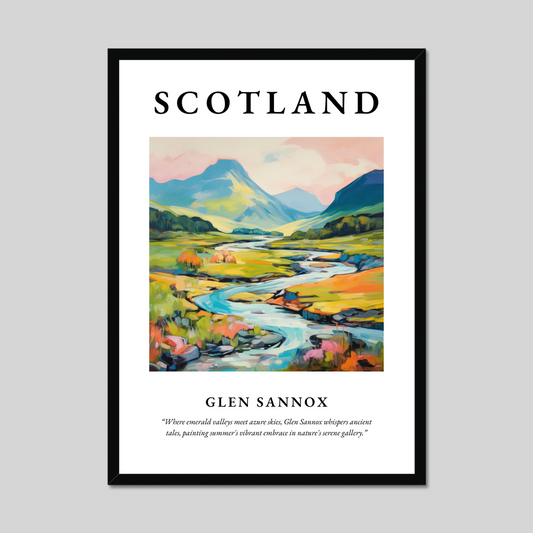 Poster of Glen Sannox, Scotland.