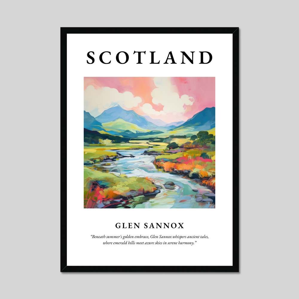 Poster of Glen Sannox, Scotland.