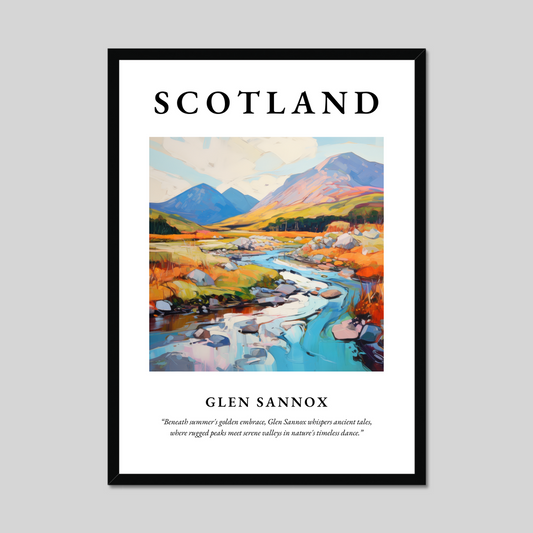 Poster of Glen Sannox, Scotland.