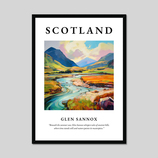 Poster of Glen Sannox, Scotland.