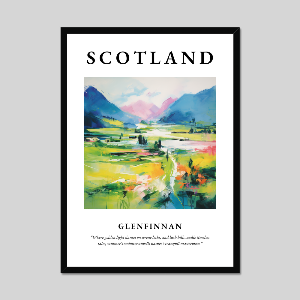 Poster of Glenfinnan, Scotland.