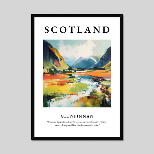 Poster of Glenfinnan, Scotland.