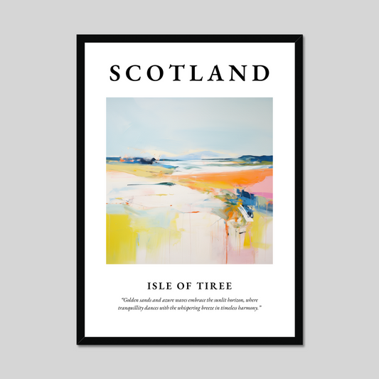 Poster of Isle of Tiree, Scotland.