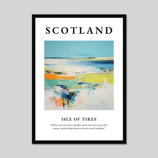 Poster of Isle of Tiree, Scotland.