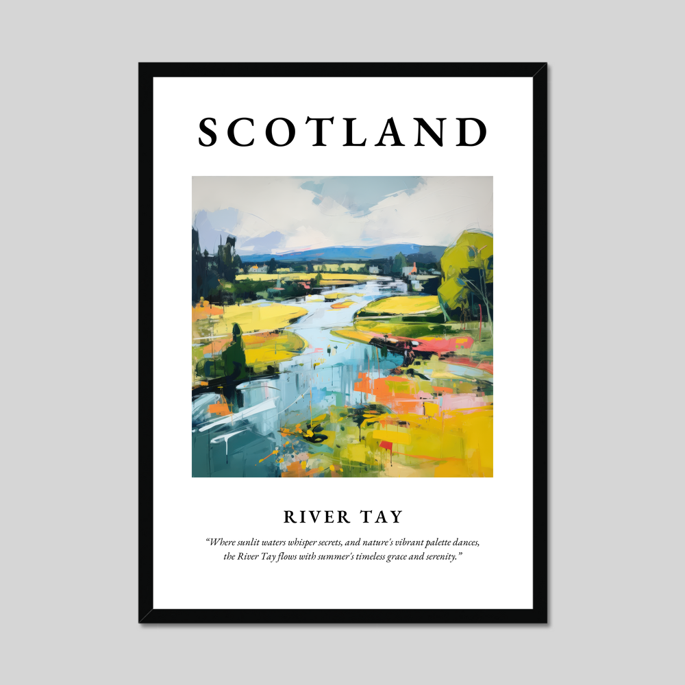 Poster of River Tay, Scotland.